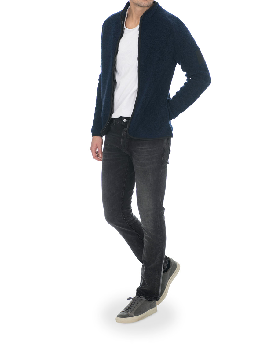 Herren | Pullover | Peak Performance | Ted Full Zip Fleece Salute Blue