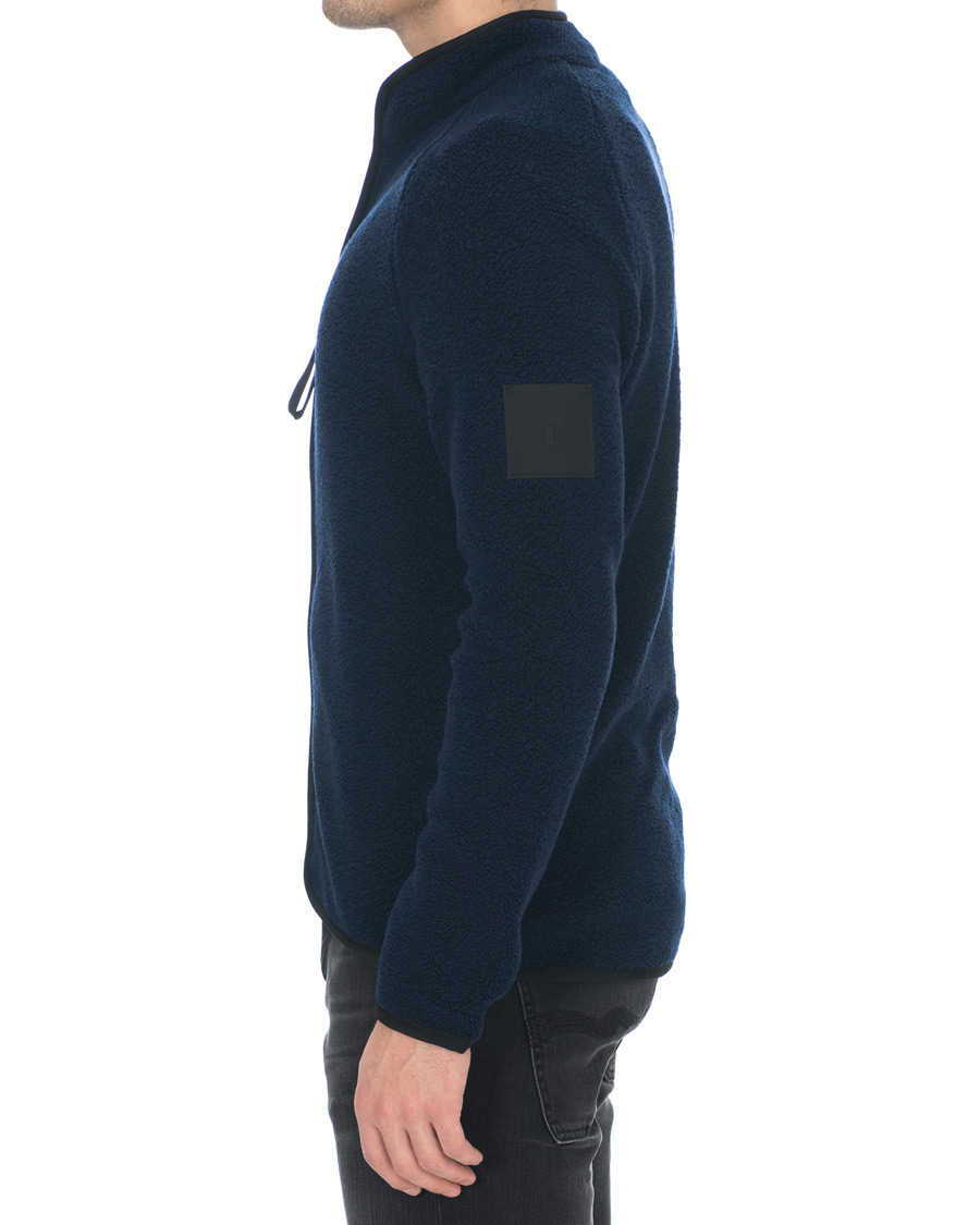 Herren | Pullover | Peak Performance | Ted Full Zip Fleece Salute Blue