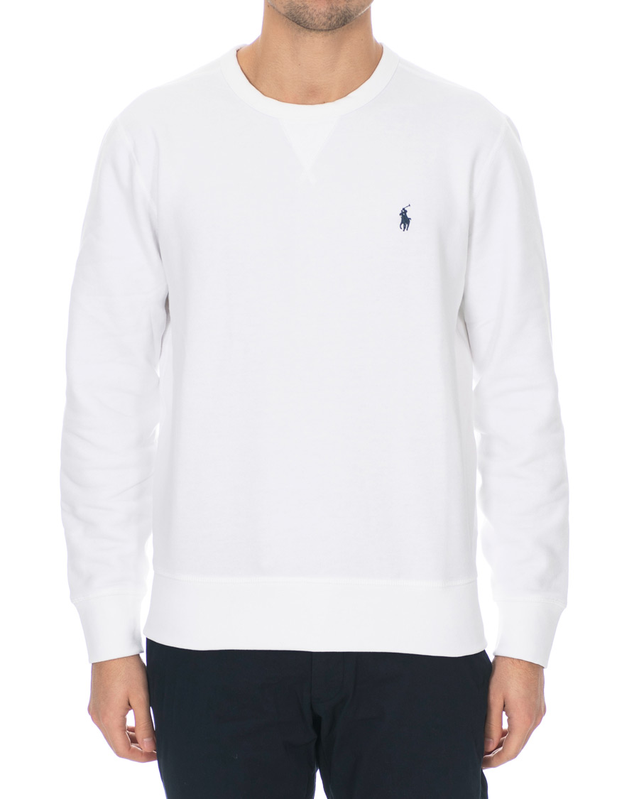 Herren | Pullover | Polo Ralph Lauren | Magic Fleece Sweatshirt White