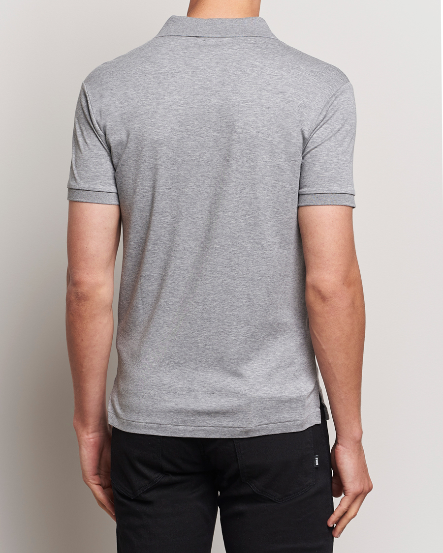 Herren | Poloshirts | Polo Ralph Lauren | Slim Fit Pima Cotton Polo Steel Heather