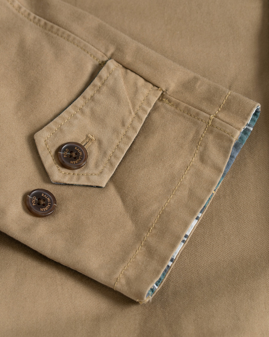 Herren | Jacken | Polo Ralph Lauren | Reversible Trench Coat Desert Khaki/Gordon Tartan