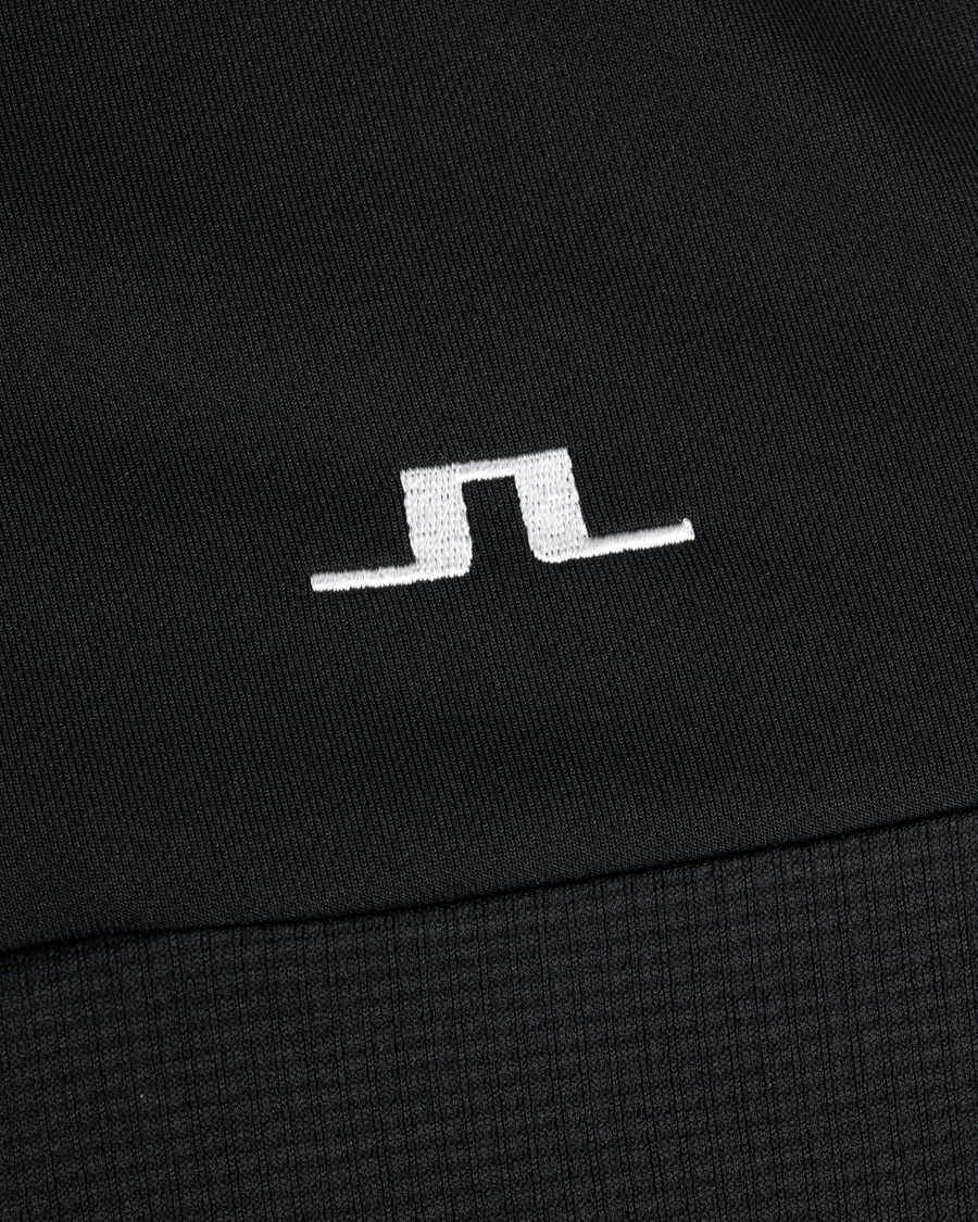 Herren | Pullover | J.Lindeberg | Hubbard Half Zip Black