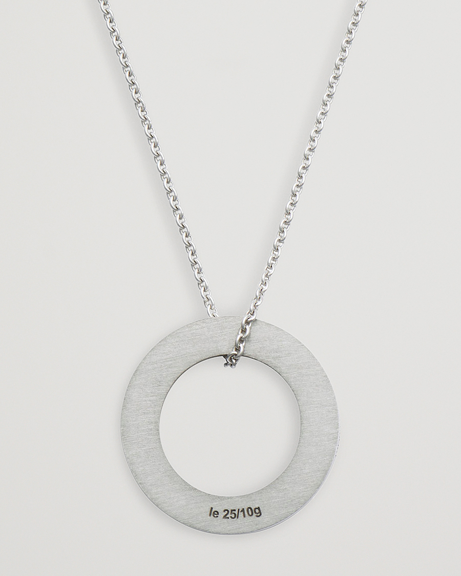 Herren | Schmuck | LE GRAMME | Circle Necklace Le 2.5 Sterling Silver