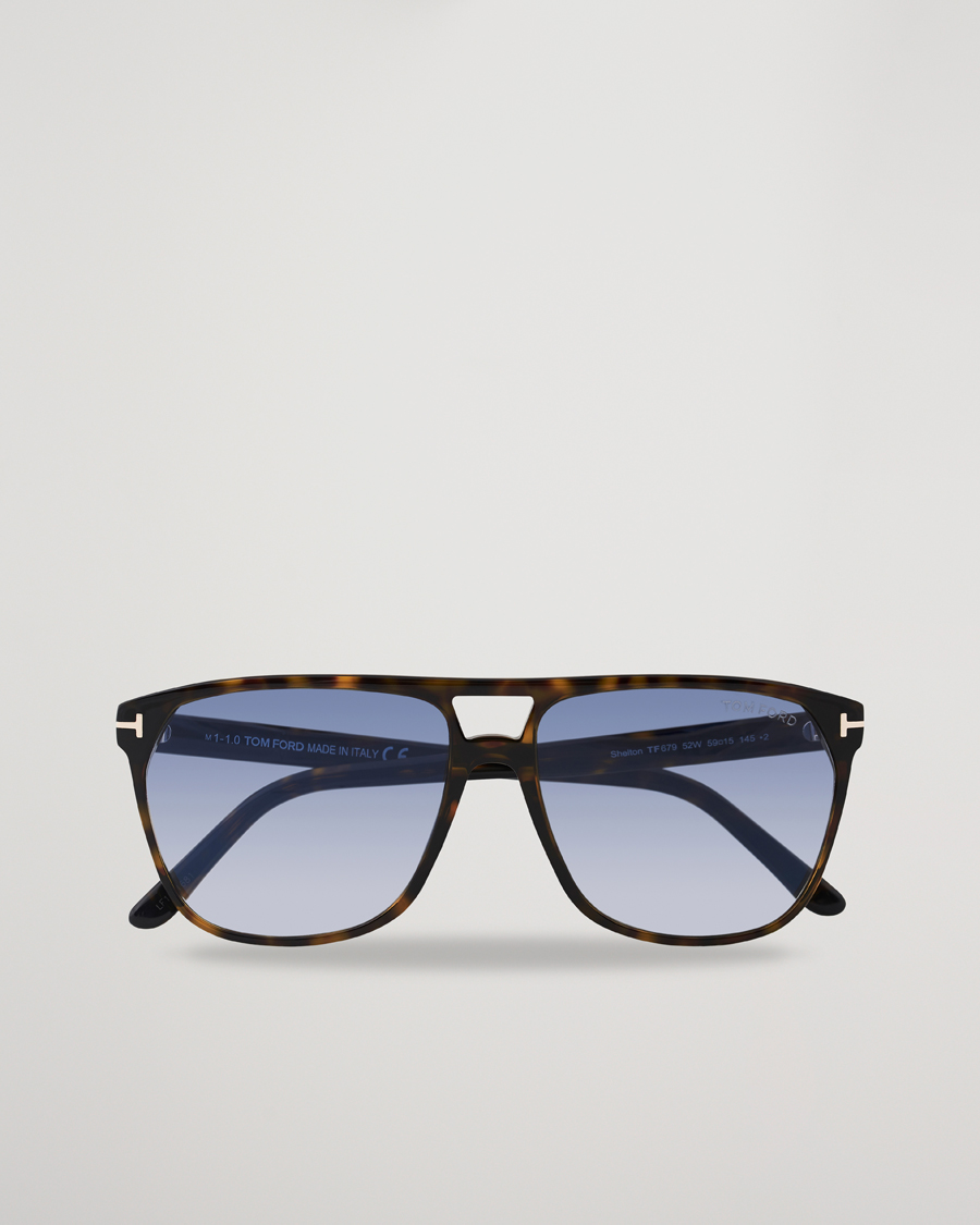 Herren | Tom Ford Shelton TF0679 Sunglasses Havanna | Tom Ford | Shelton TF0679 Sunglasses Havanna