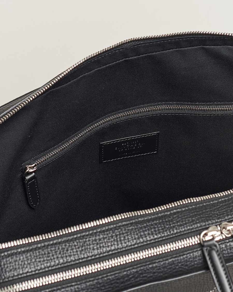 Herren | Taschen | Smythson | SmythsonLudlow Large Briefcase With Zip FrontBlack
