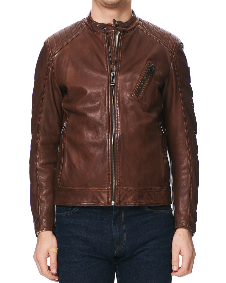 Herren | Jacken | Belstaff | V Racer 2.0 Leather Jacket Light Brown
