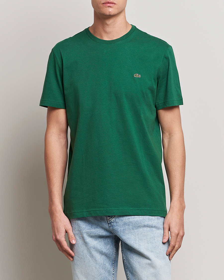 Herren | T-Shirts | Lacoste | Crew Neck T-Shirt Green