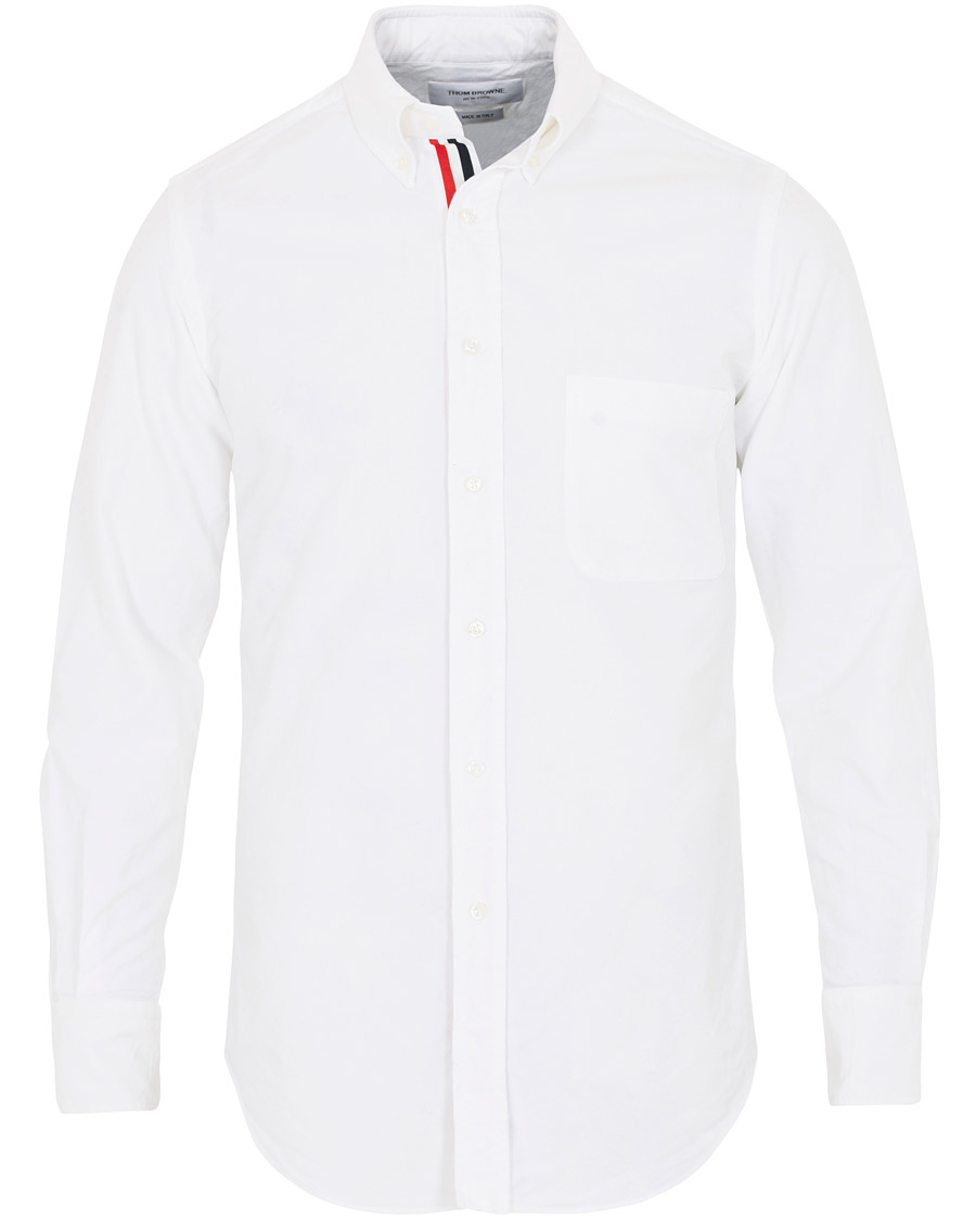 Herren | Hemden | Thom Browne | Contrast Oxford Button Down Shirt White