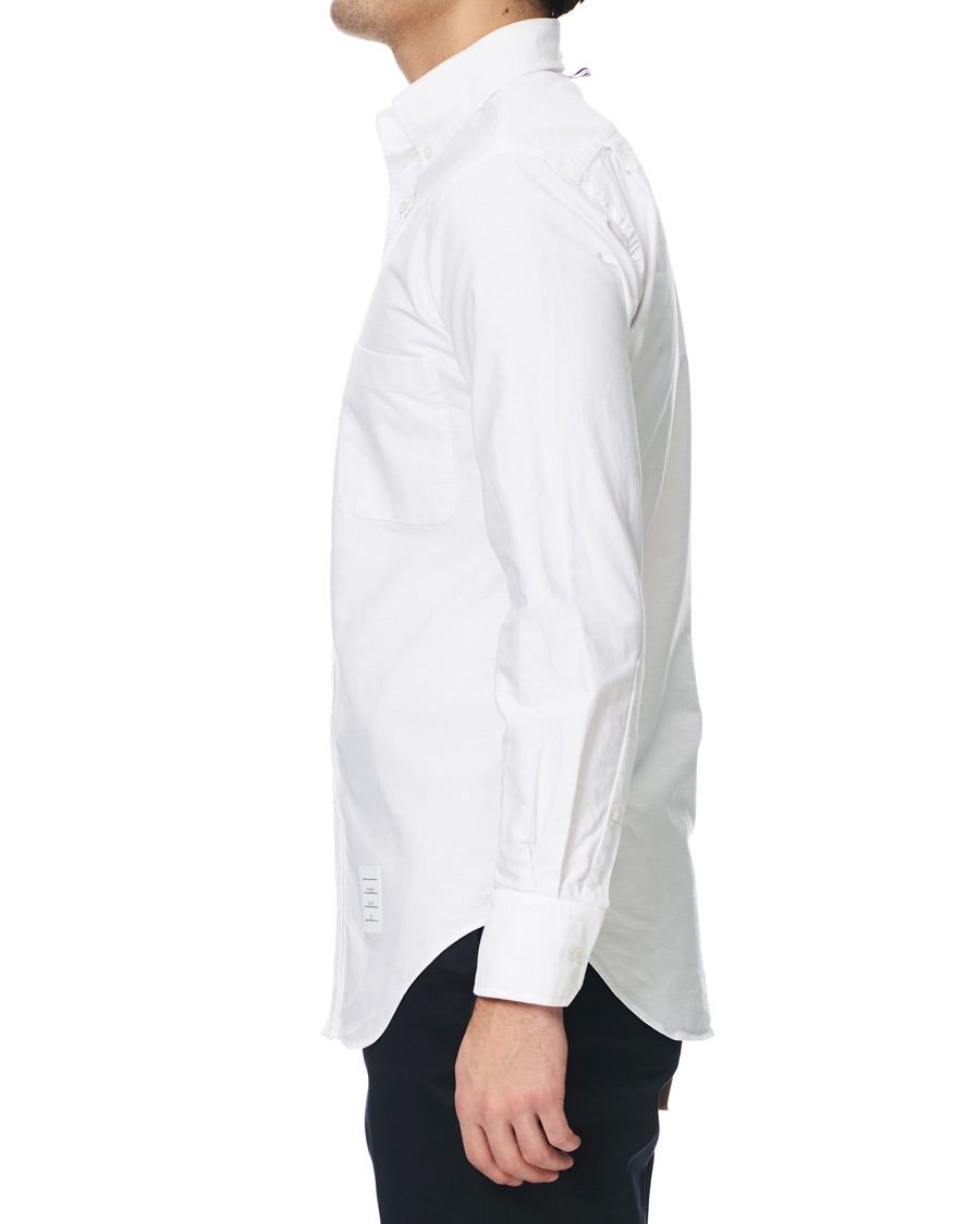 Herren | Hemden | Thom Browne | Contrast Oxford Button Down Shirt White