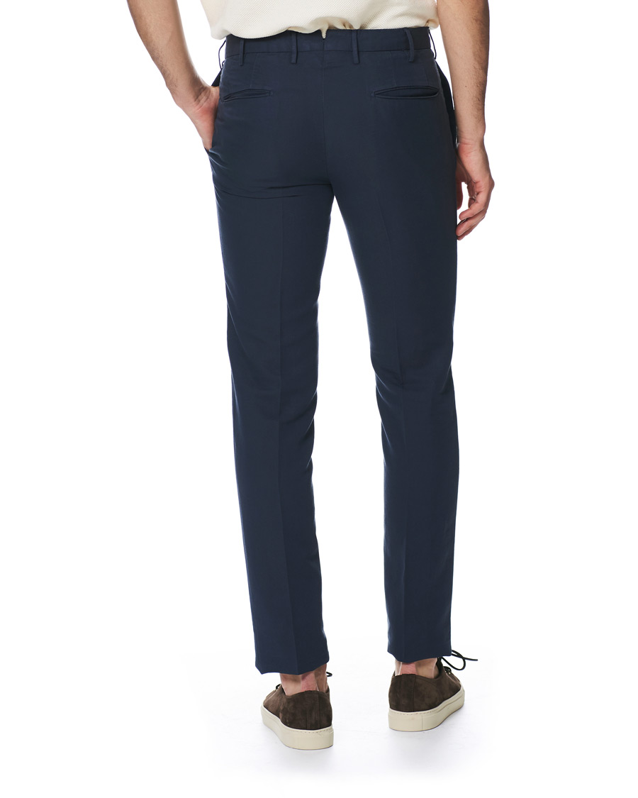 Herren | Hosen | Incotex | Slim Fit Chinolino Trousers Navy