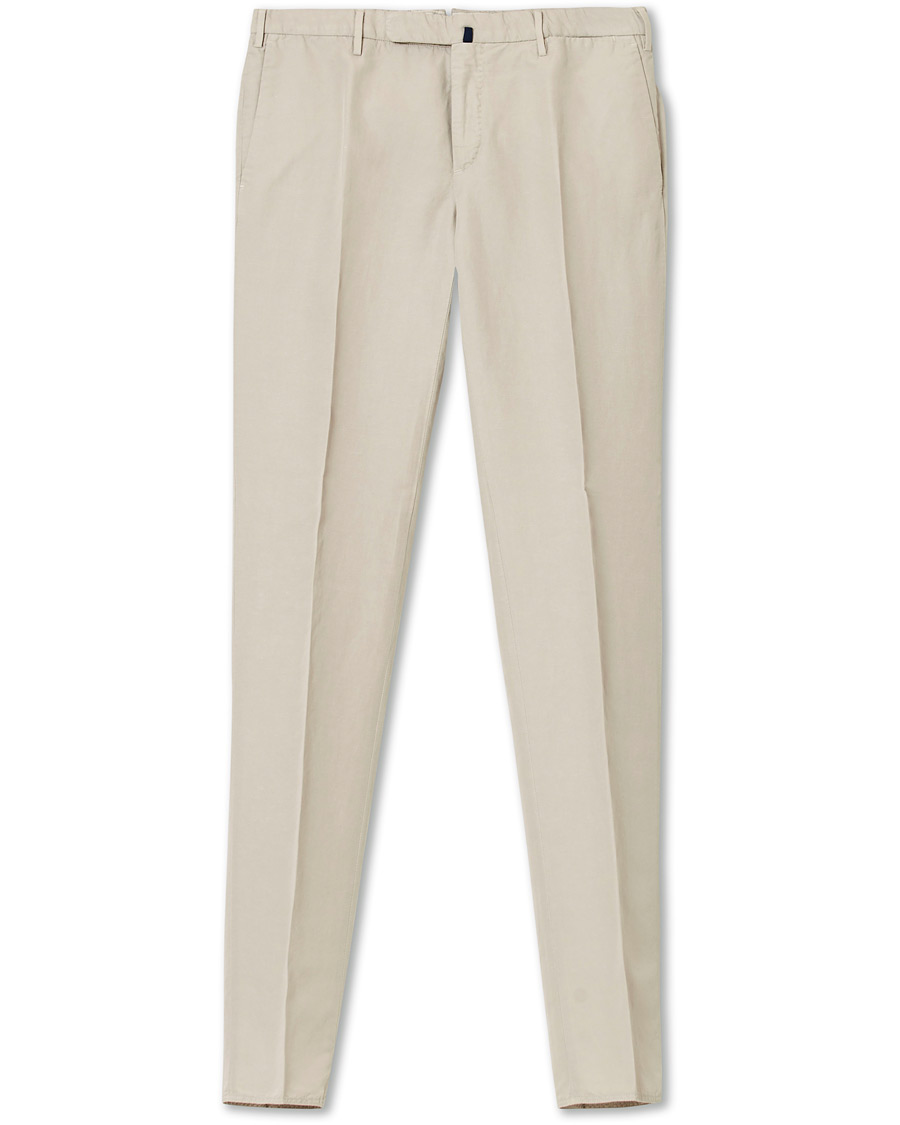 Herren | Hosen | Incotex | Slim Fit Chinolino Trousers Beige