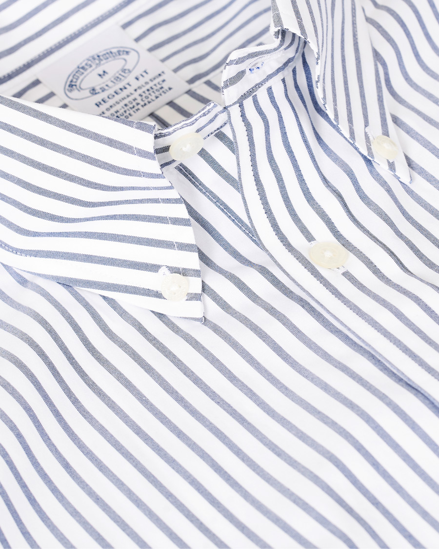 Herren | Hemden | Brooks Brothers | Regent Fit Non Iron Sport Button Down Shirt Dark Blue