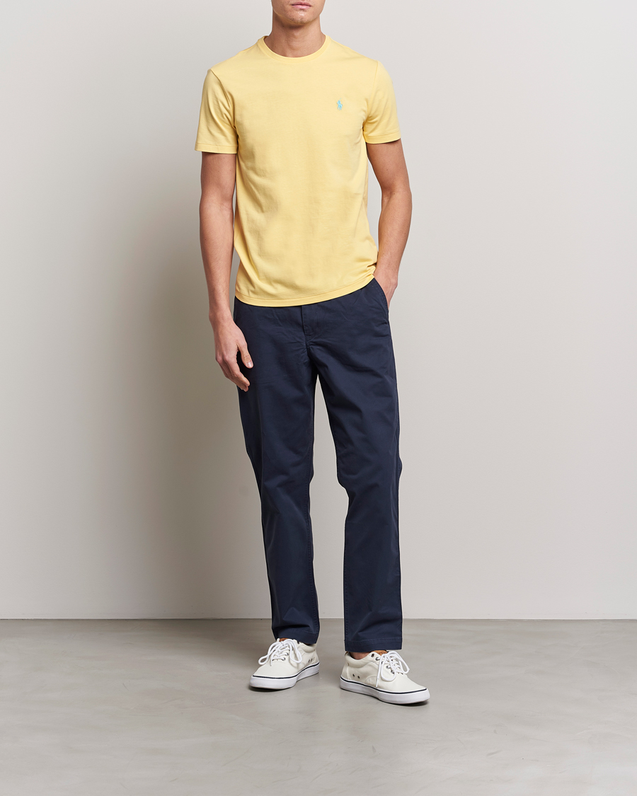 Herren | T-Shirts | Polo Ralph Lauren | Crew Neck T-shirt Corn Yellow