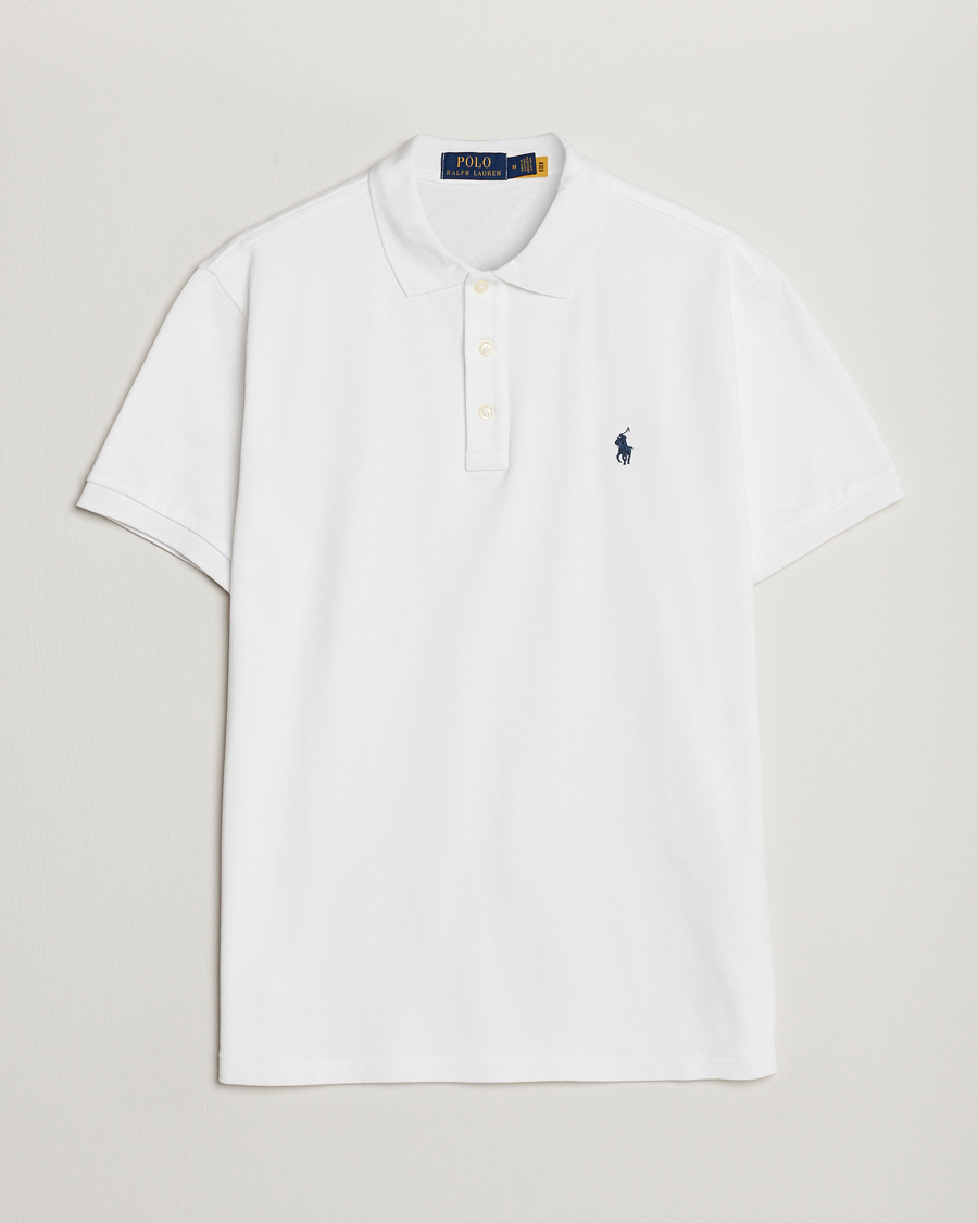 Herren | Poloshirts | Polo Ralph Lauren | Custom Fit Spa Terry Polo White