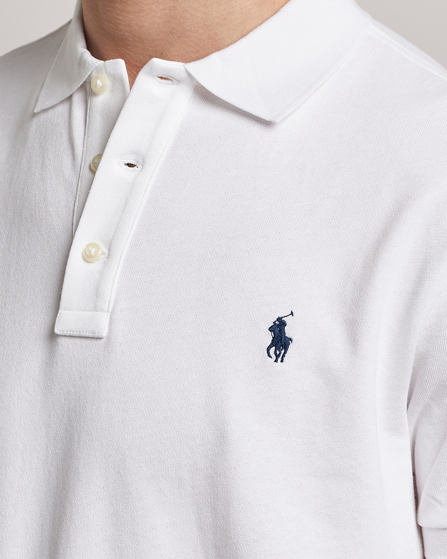 Herren | Poloshirts | Polo Ralph Lauren | Custom Fit Spa Terry Polo White