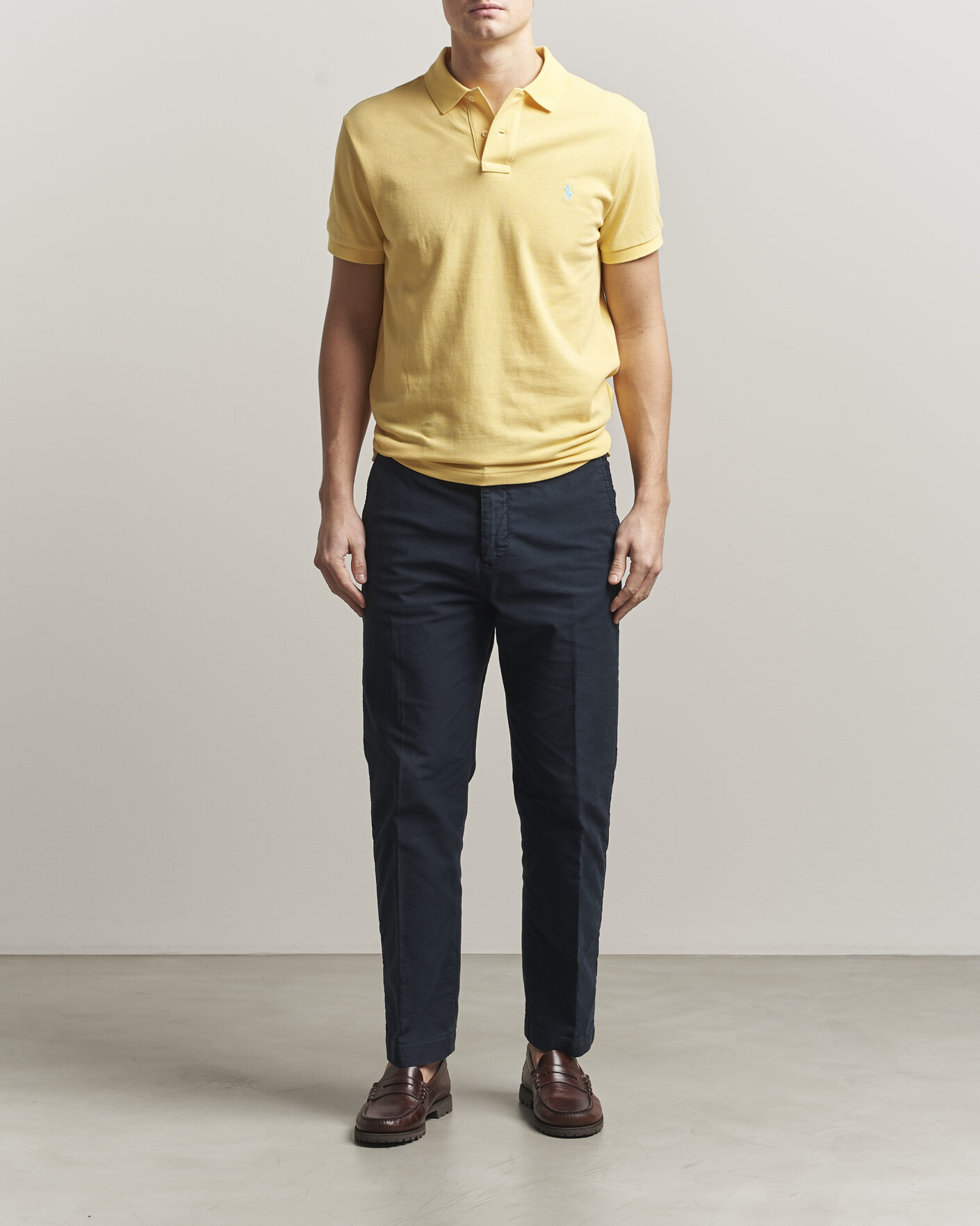 Herren | Poloshirts | Polo Ralph Lauren | Slim Fit Polo Empire Yellow