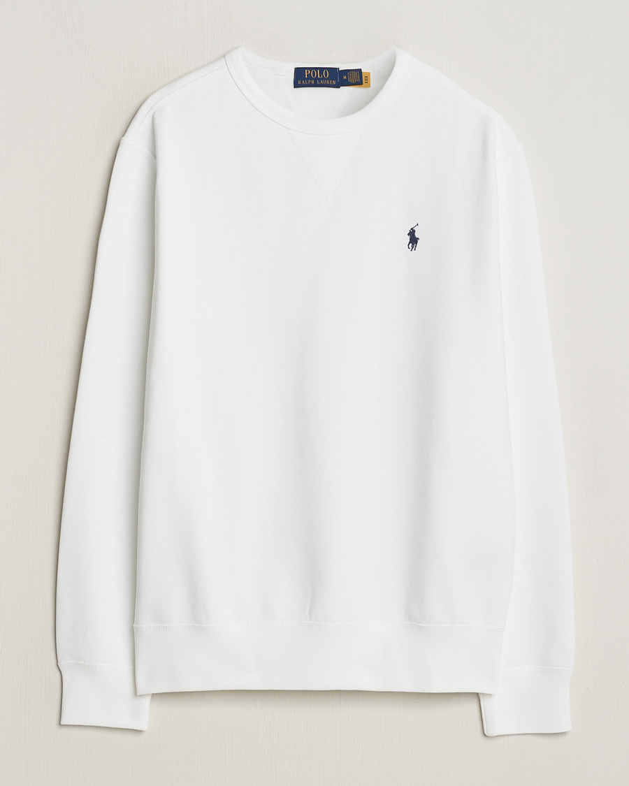 Herren | Pullover | Polo Ralph Lauren | Crew Neck Sweatshirt White