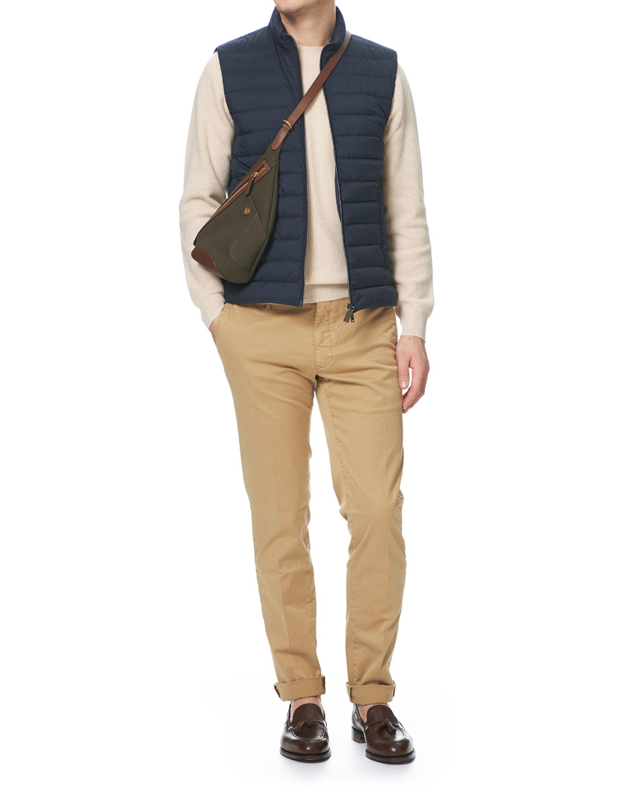 Herren | Jacken | Herno | Nuage Matt Nylon Vest Deep Blue