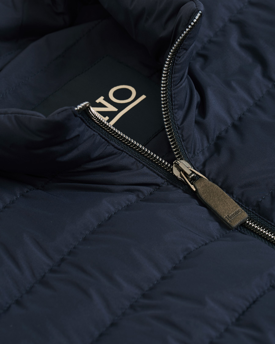 Herren | Jacken | Herno | Nuage Matt Nylon Vest Deep Blue