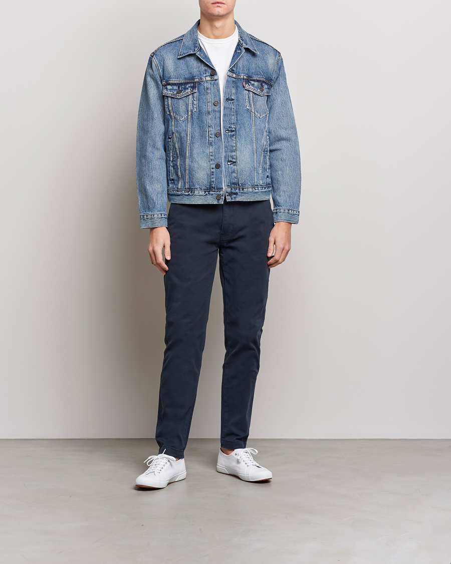 Herren | Hosen | Levi's | Garment Dyed Stretch Chino Baltic Navy