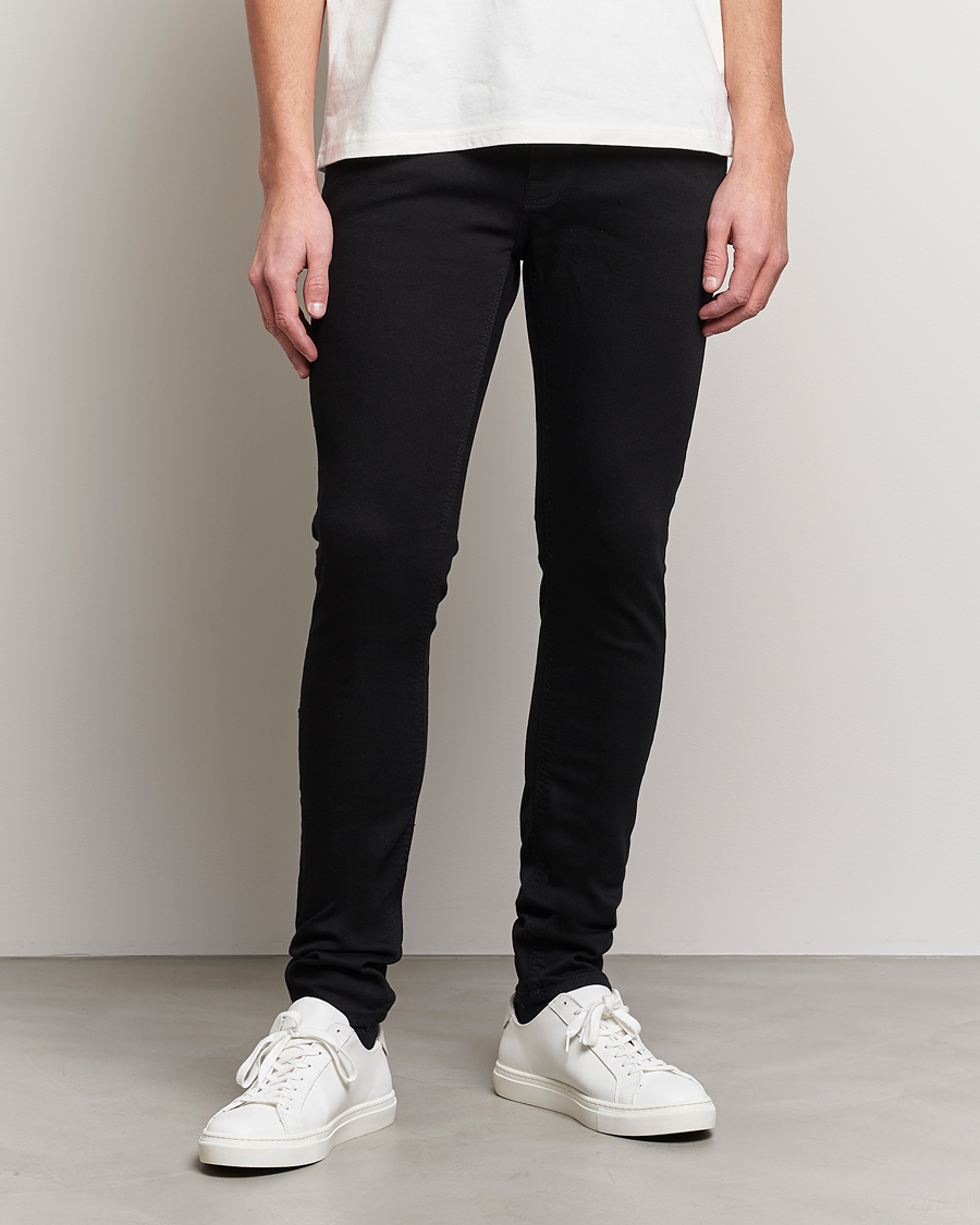 Herren | Jeans | Nudie Jeans | Tight Terry Jeans Ever Black