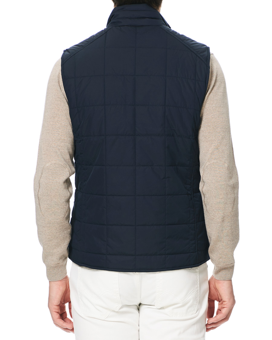 Herren | Jacken | Morris | Quilted Crew Vest Navy