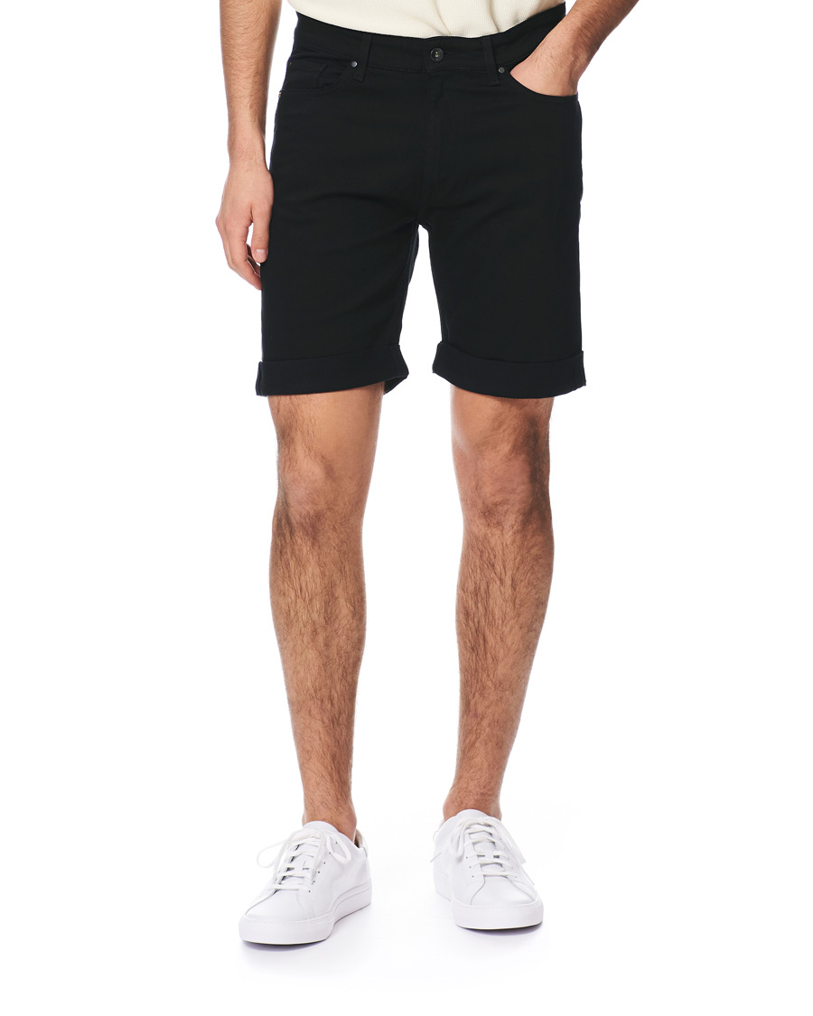 Herren | Shorts | Tiger of Sweden Jeans | Ash Stretch Forever Shorts Black