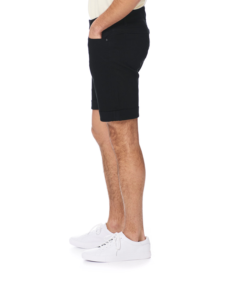 Herren | Shorts | Tiger of Sweden Jeans | Ash Stretch Forever Shorts Black