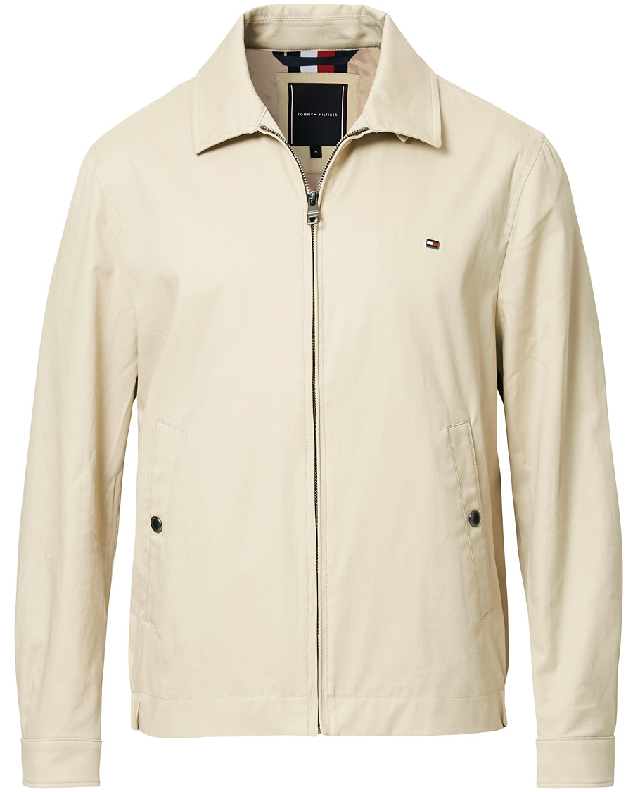 Herren | Jacken | Tommy Hilfiger | Lightweight Cotton Harrington Jacket Light Stone