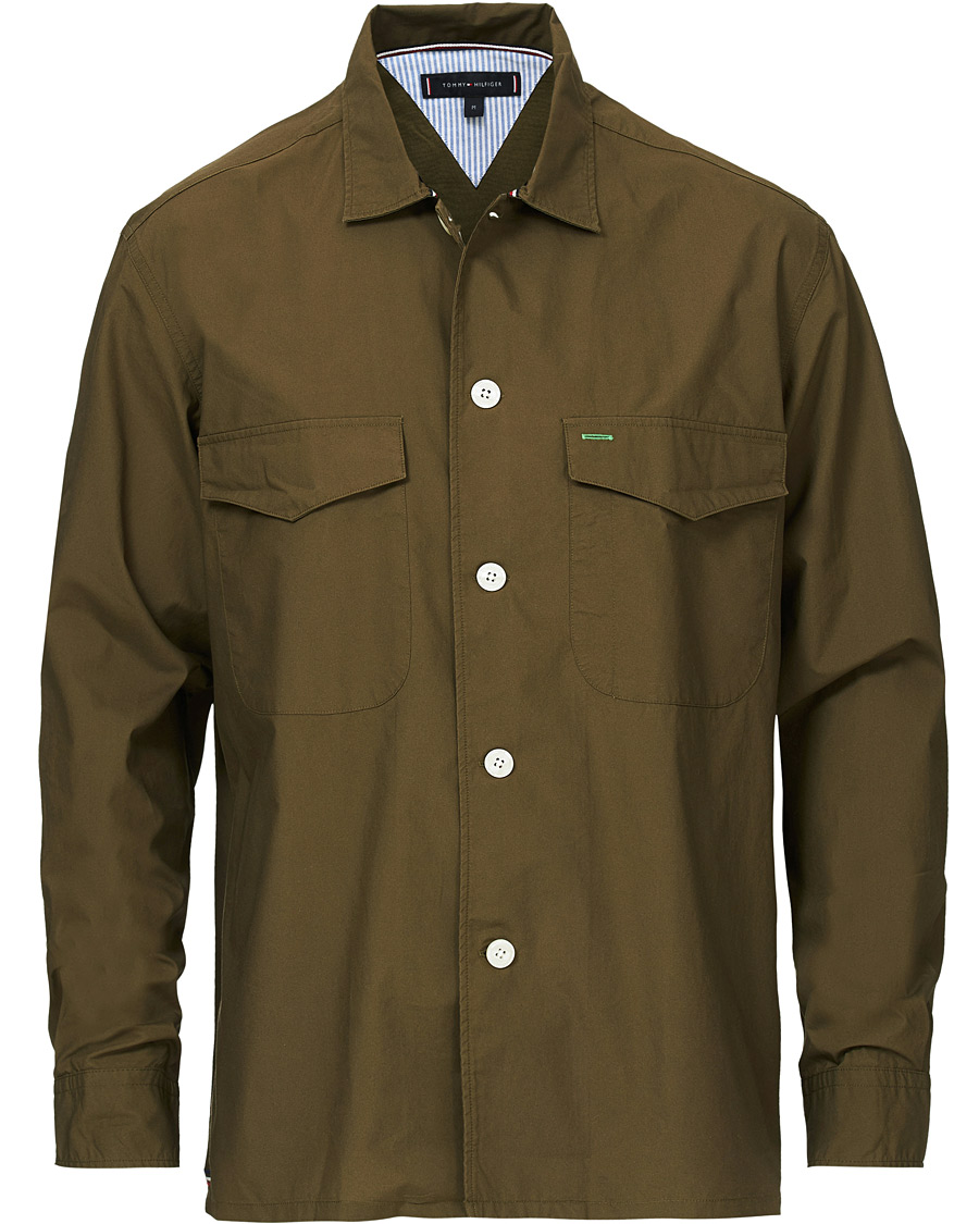 Herren | Hemden | Tommy Hilfiger | Officer Overshirt Army Green