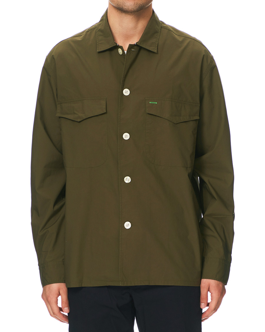Herren | Hemden | Tommy Hilfiger | Officer Overshirt Army Green