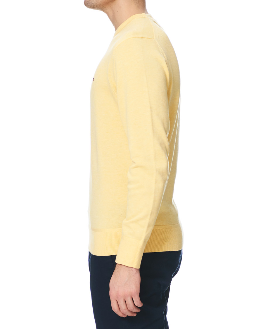 Herren | Pullover | Tommy Hilfiger | Organic Cotton/Silk Crew Neck Pullover Sun Ray