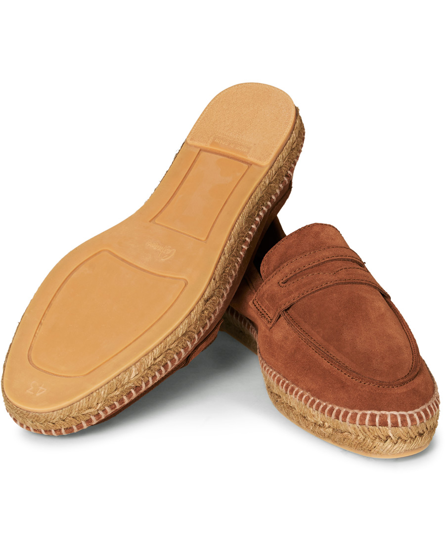 Herren | Castañer Nacho Casual Suede Loafers Cuero | Castañer | Nacho Casual Suede Loafers Cuero