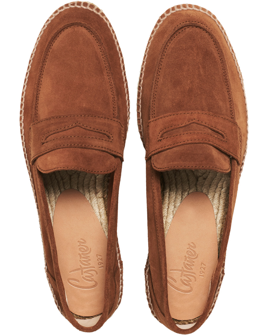 Herren | Castañer Nacho Casual Suede Loafers Cuero | Castañer | Nacho Casual Suede Loafers Cuero