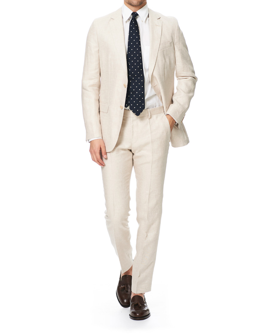 Herren | Anzüge | BOSS BLACK | BOSS Nelin/Ben Vegan Linen Suit Nature