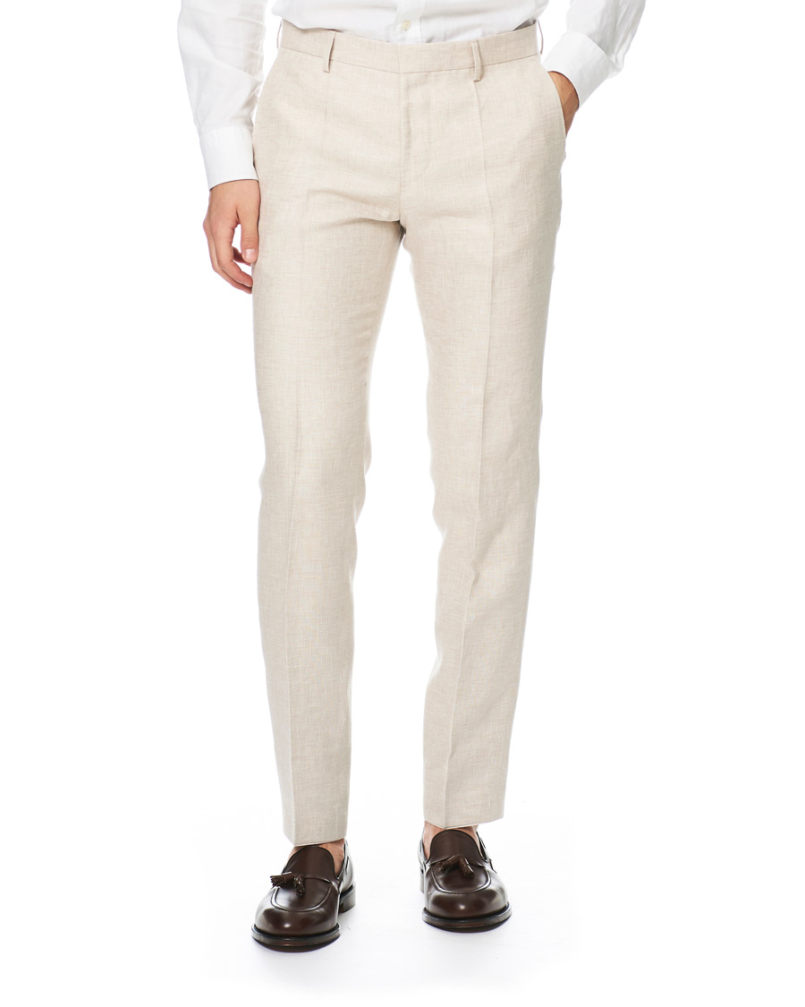 Herren | Anzüge | BOSS BLACK | BOSS Nelin/Ben Vegan Linen Suit Nature