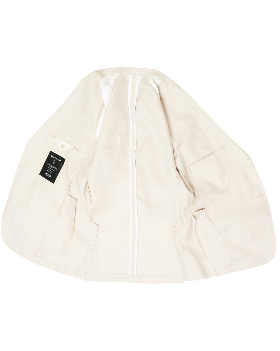 Herren | Anzüge | BOSS BLACK | BOSS Nelin/Ben Vegan Linen Suit Nature