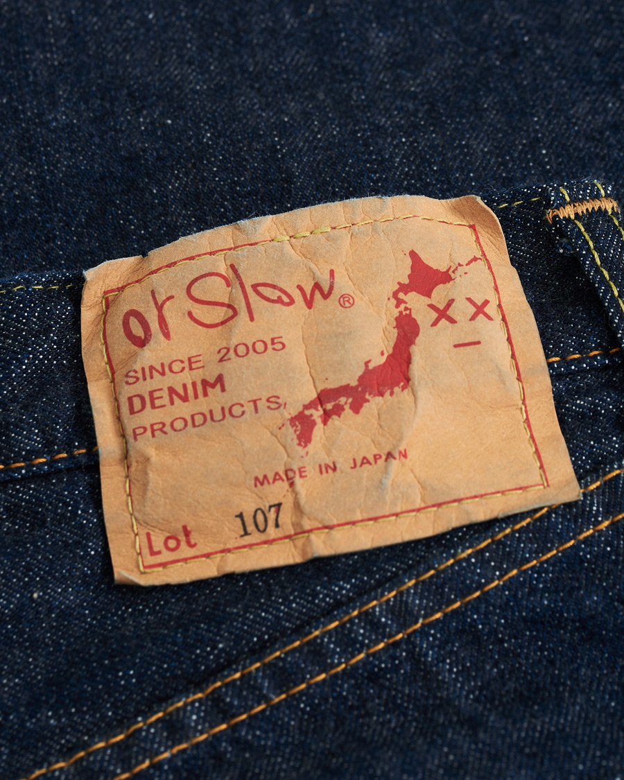 Herren | Jeans | orSlow | Tapered Fit 107 Selvedge Jeans One Wash