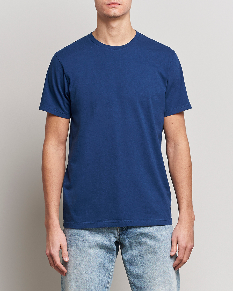 Herren | T-Shirts | Colorful Standard | Classic Organic T-Shirt Royal Blue