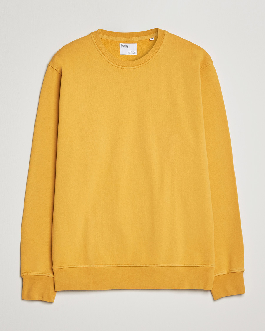 Herren | Pullover | Colorful Standard | Classic Organic Crew Neck Sweat Burned Yellow
