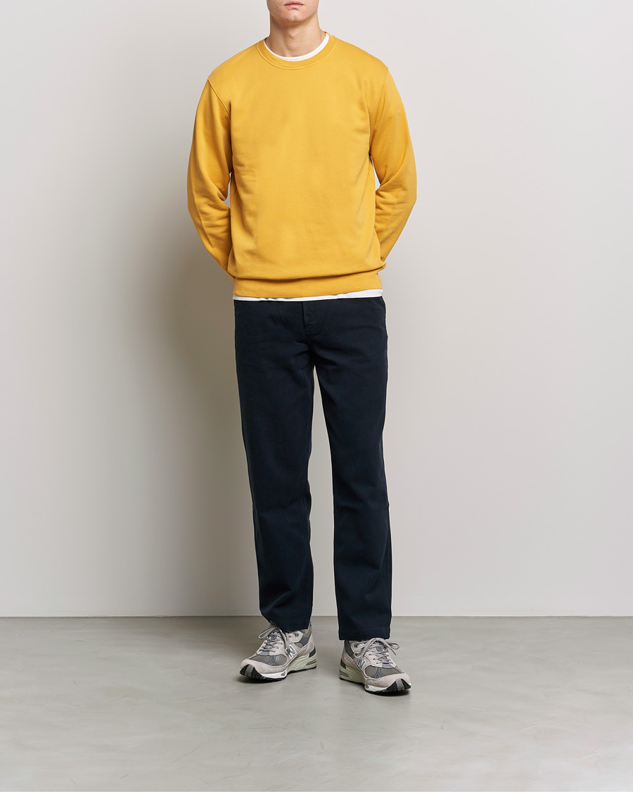Herren | Pullover | Colorful Standard | Classic Organic Crew Neck Sweat Burned Yellow