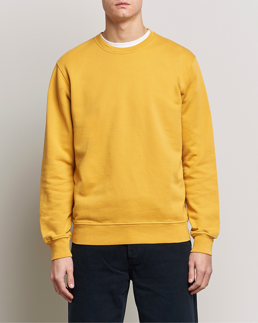 Herren | Sweatshirts | Colorful Standard | Classic Organic Crew Neck Sweat Burned Yellow