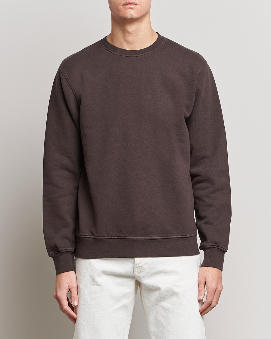 Herren | Special gifts | Colorful Standard | Classic Organic Crew Neck Sweat Coffee Brown