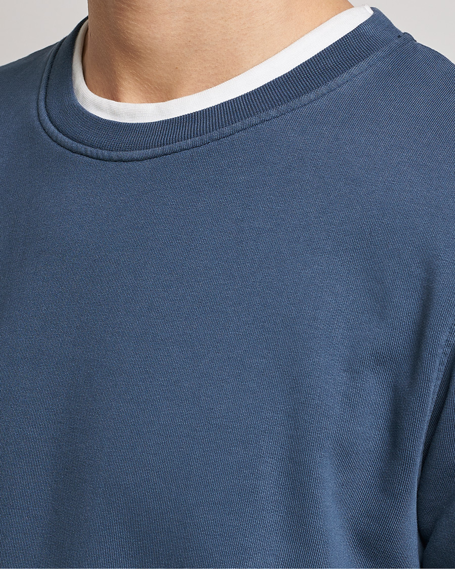 Herren | Pullover | Colorful Standard | Classic Organic Crew Neck Sweat Petrol Blue