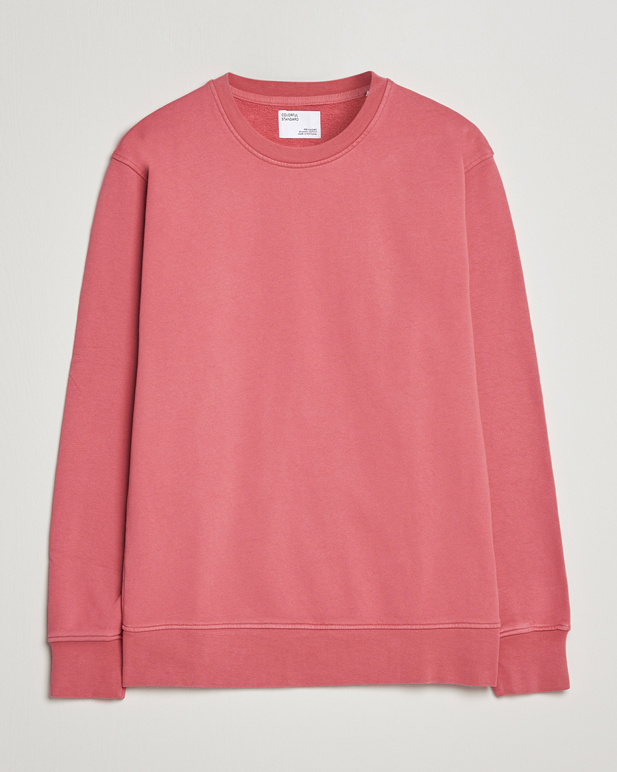 Herren | Pullover | Colorful Standard | Classic Organic Crew Neck Sweat Raspberry Pink