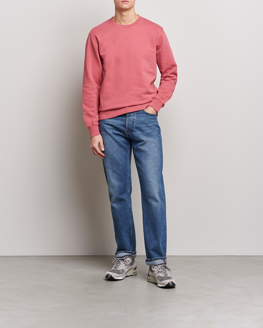 Herren | Pullover | Colorful Standard | Classic Organic Crew Neck Sweat Raspberry Pink