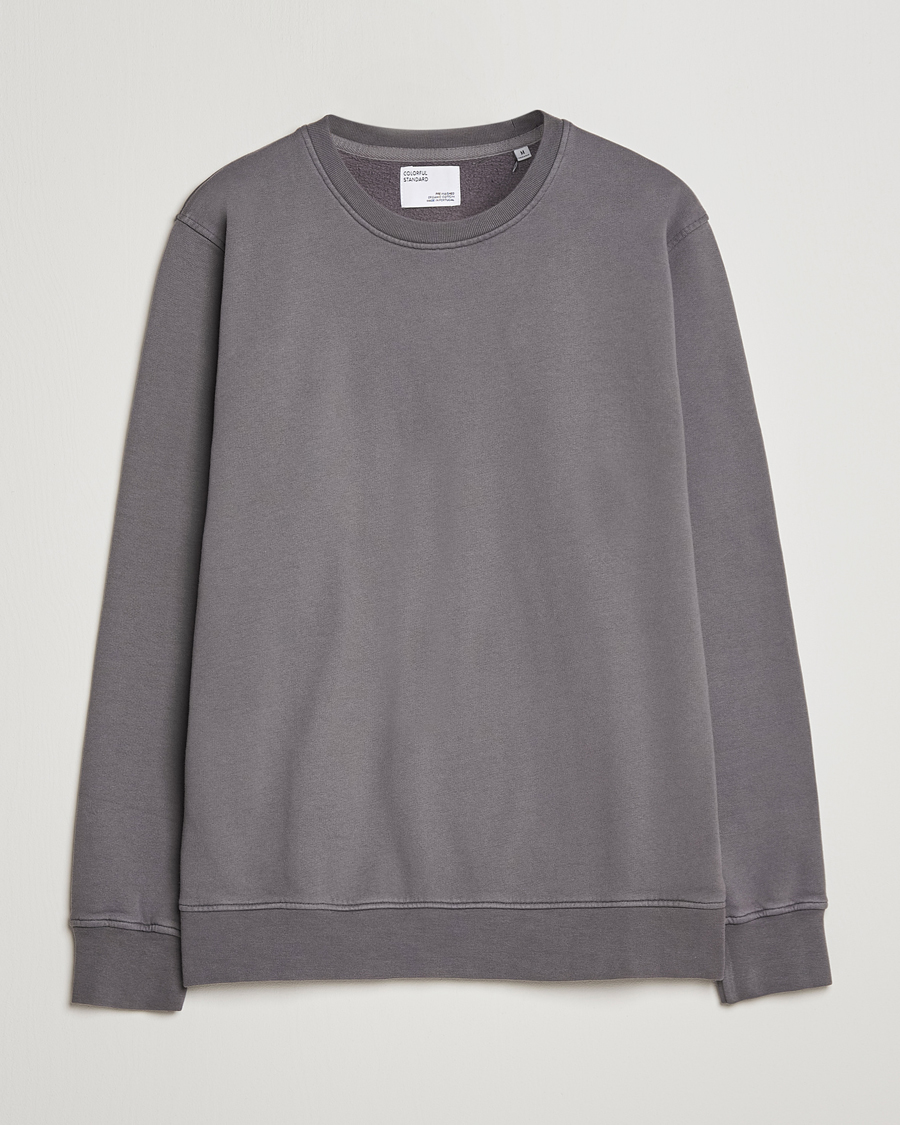 Herren | Pullover | Colorful Standard | Classic Organic Crew Neck Sweat Storm Grey