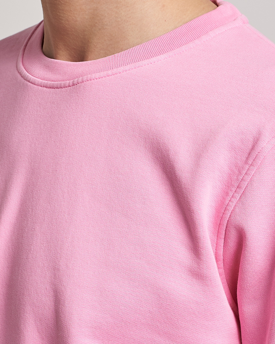 Herren | Pullover | Colorful Standard | Classic Organic Crew Neck Sweat Flamingo Pink