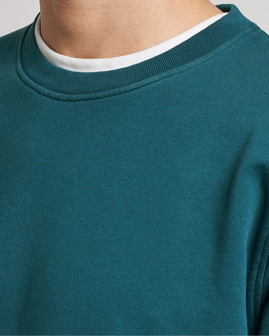 Herren | Pullover | Colorful Standard | Classic Organic Crew Neck Sweat Ocean Green