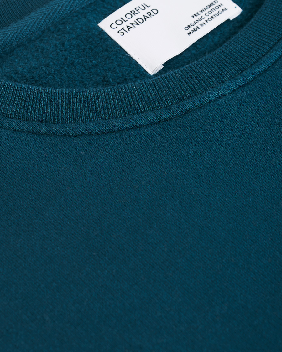 Herren | Pullover | Colorful Standard | Classic Organic Crew Neck Sweat Ocean Green